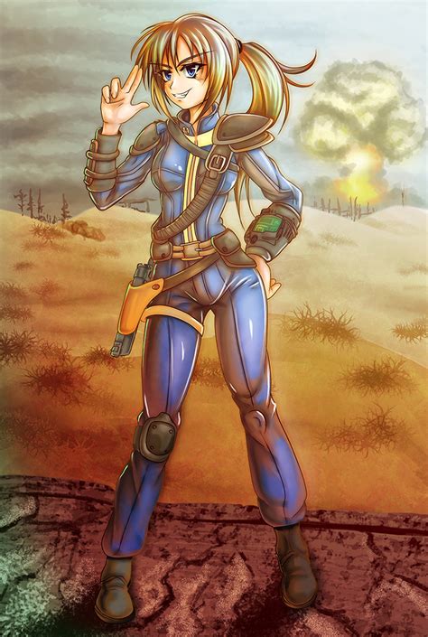 fallout anime art|fallout fan art.